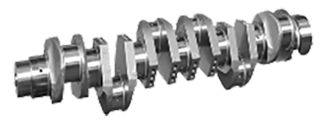 Crankshaft for ship manufactured by Bharat Forge, India's leading forging company.